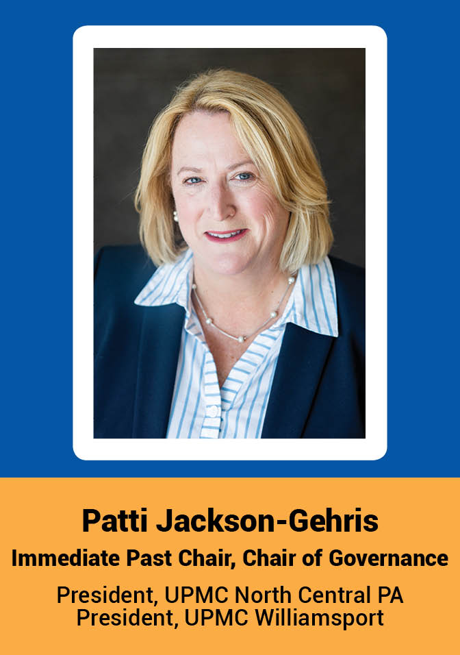 Patricia L. Jackson-Gehris - Immediate Past Board Chair, Governance Committee Chair